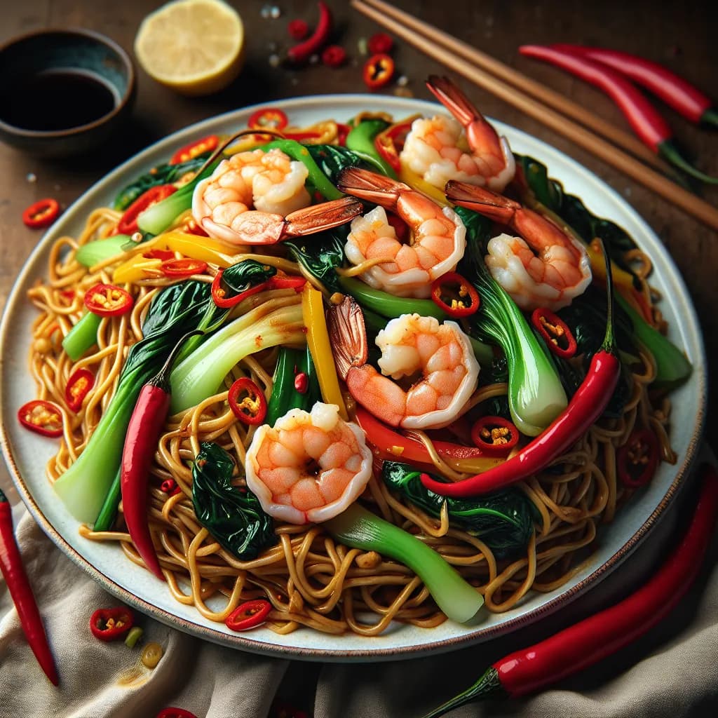 Shrimp Chow Mein