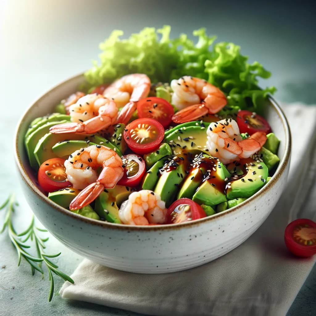 Shrimp and Avocado Salad