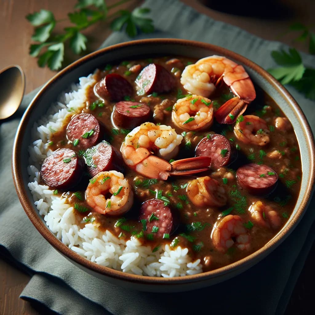 Shrimp and Sausage Gumbo