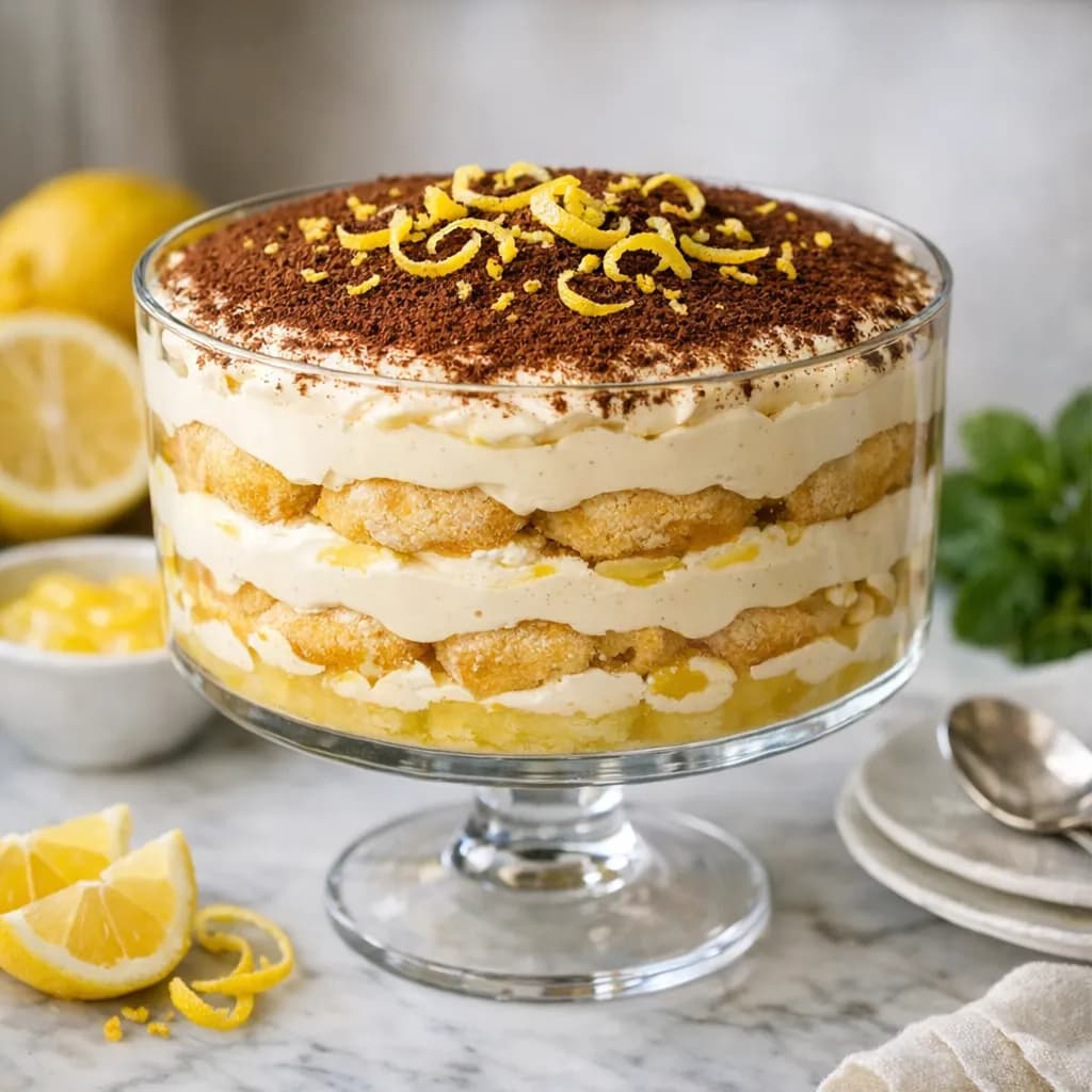 Sicilian Lemon Tiramisu