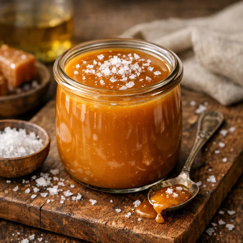 Sicilian Salted Caramel Sauce