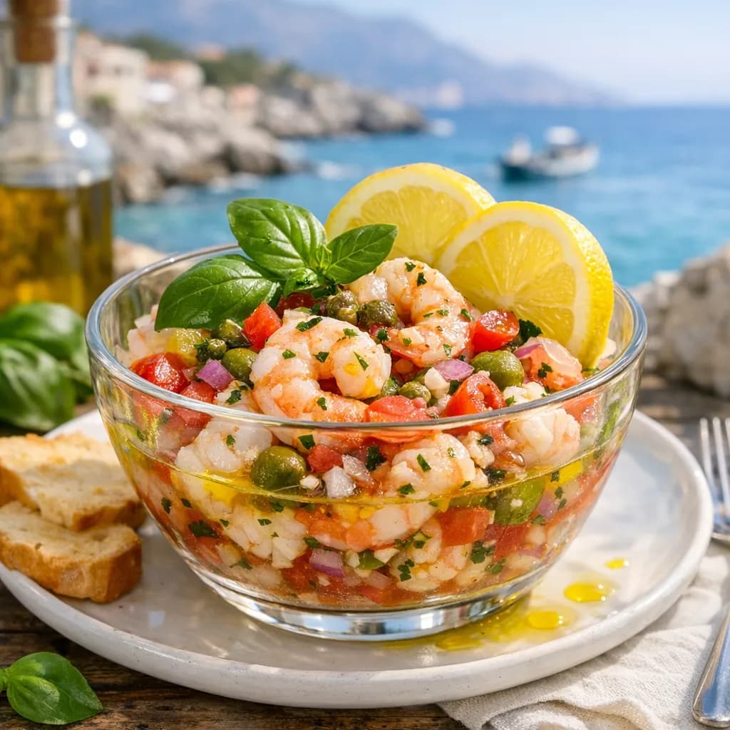 Sicilian Shrimp Ceviche