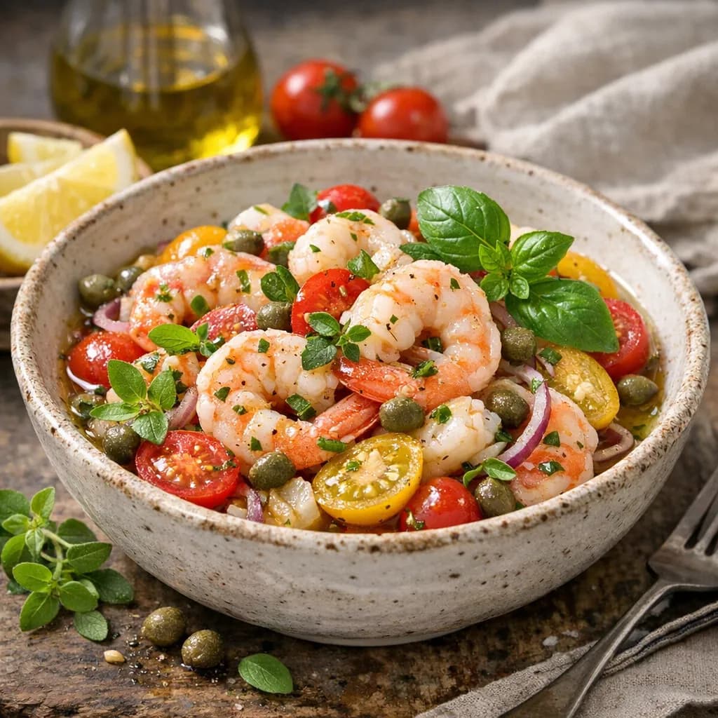 Sicilian Shrimp Ceviche