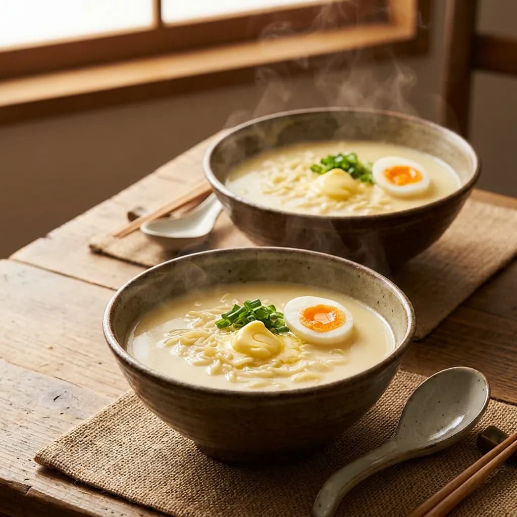 Silky Milk Noodle Soup