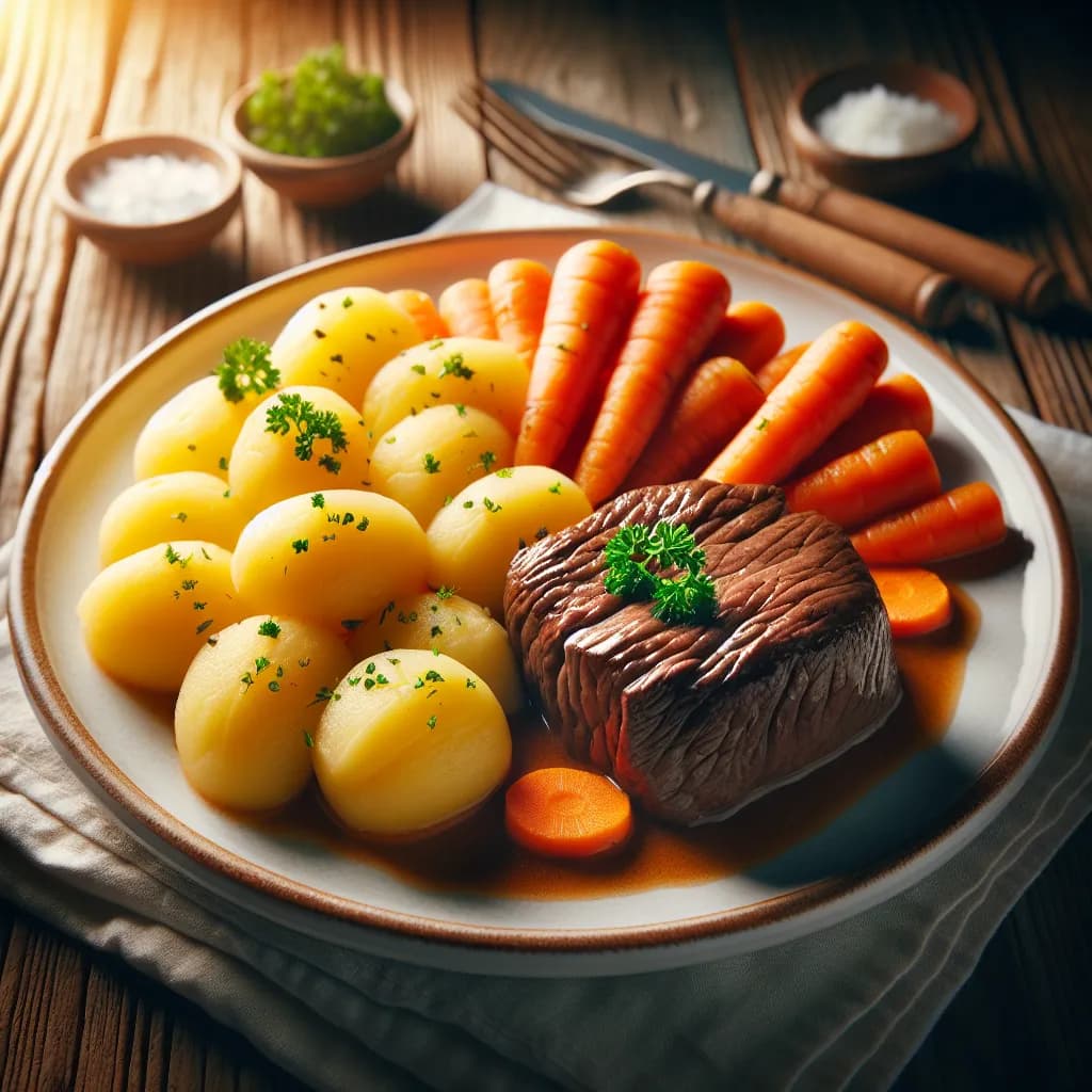 Simmenthal con Patate e Carote