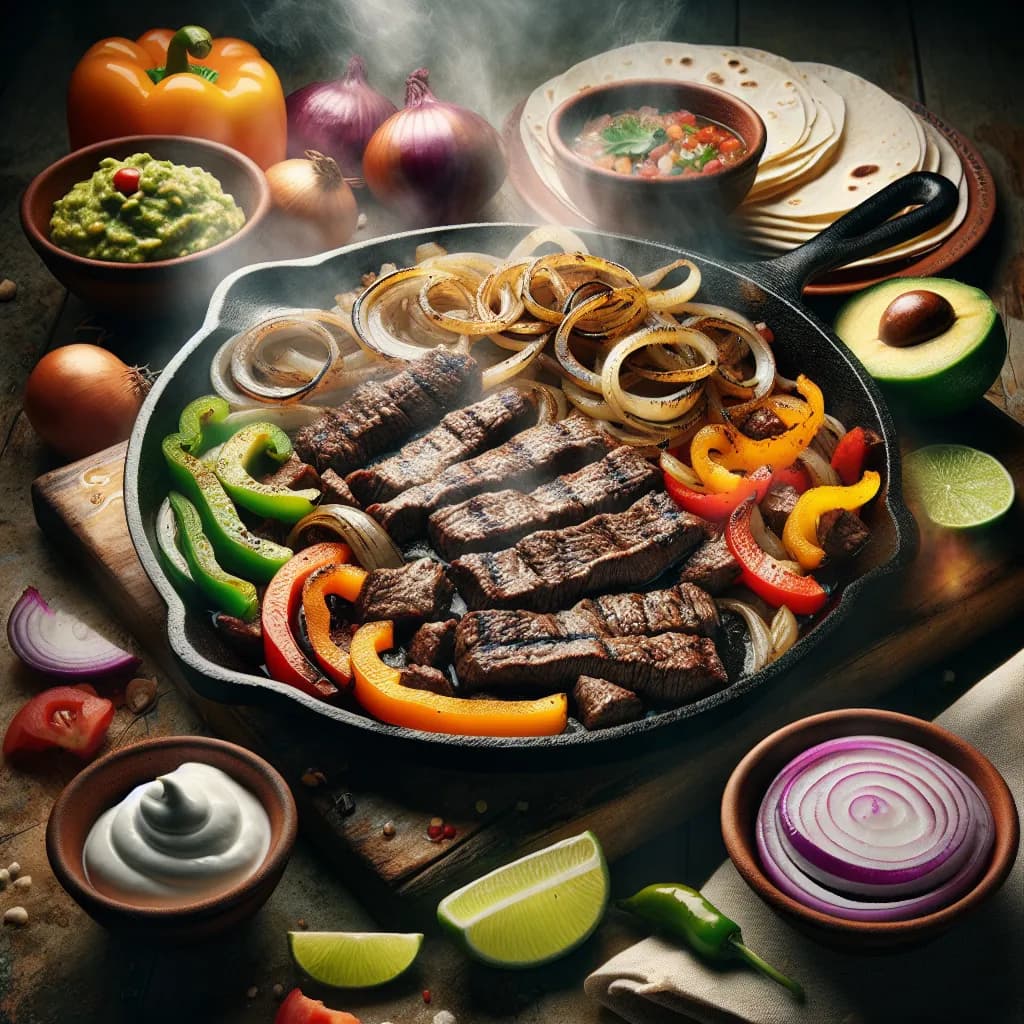 Sizzle Steak Fajitas