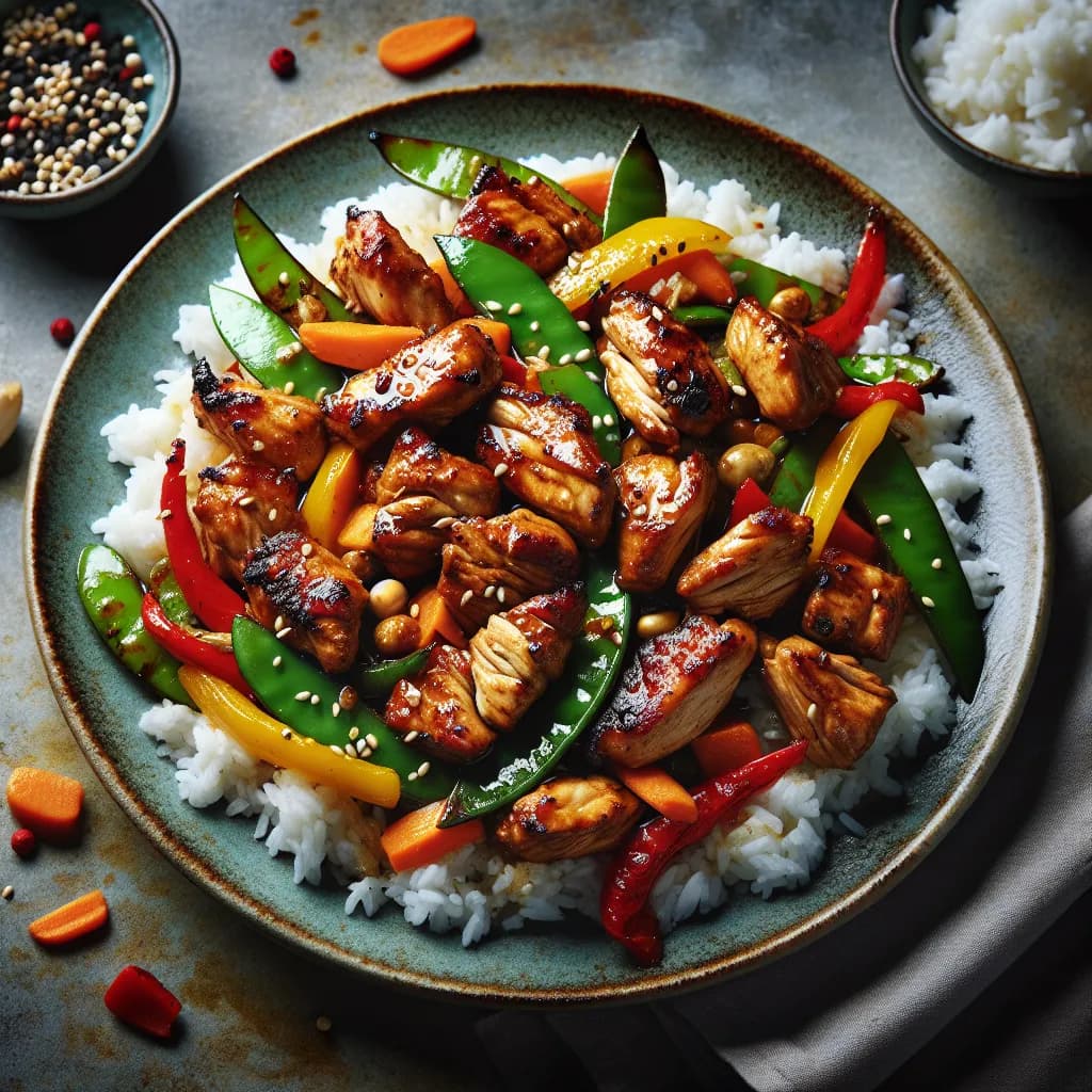 Smoky Chicken Stir-Fry