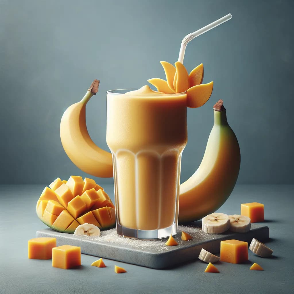 Smoothie Mangue-Banane