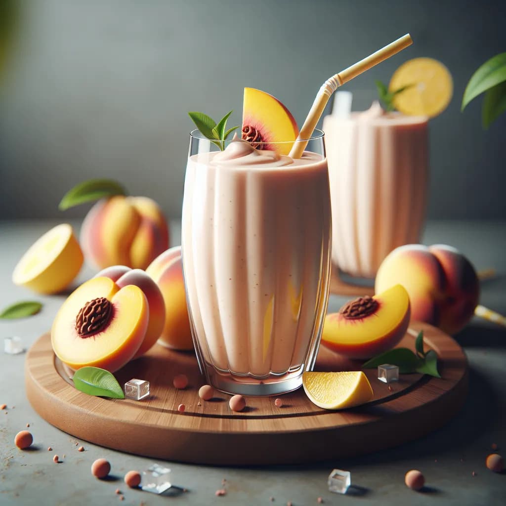 Smoothie Pêche-Citron
