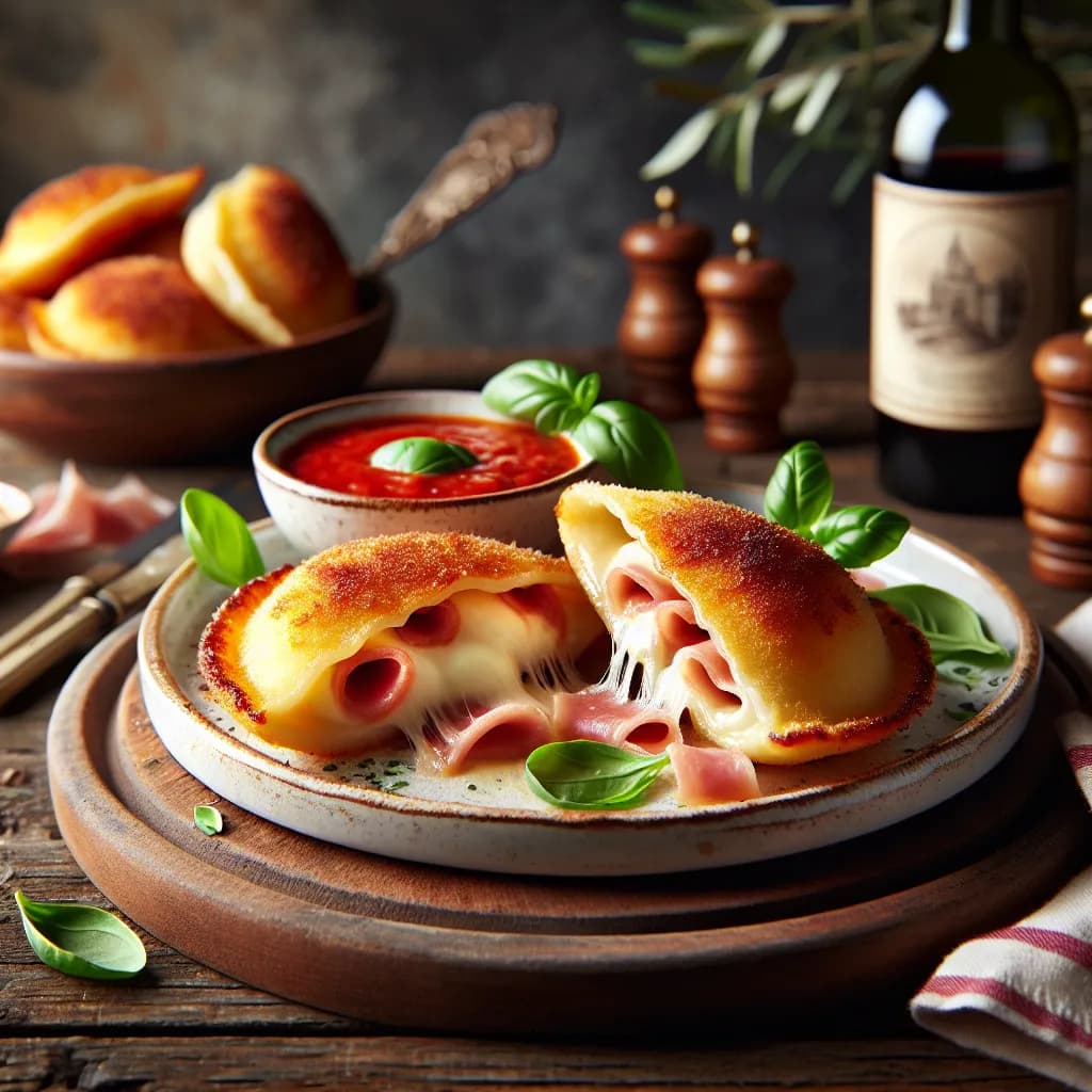Sofficini al Prosciutto e Formaggio