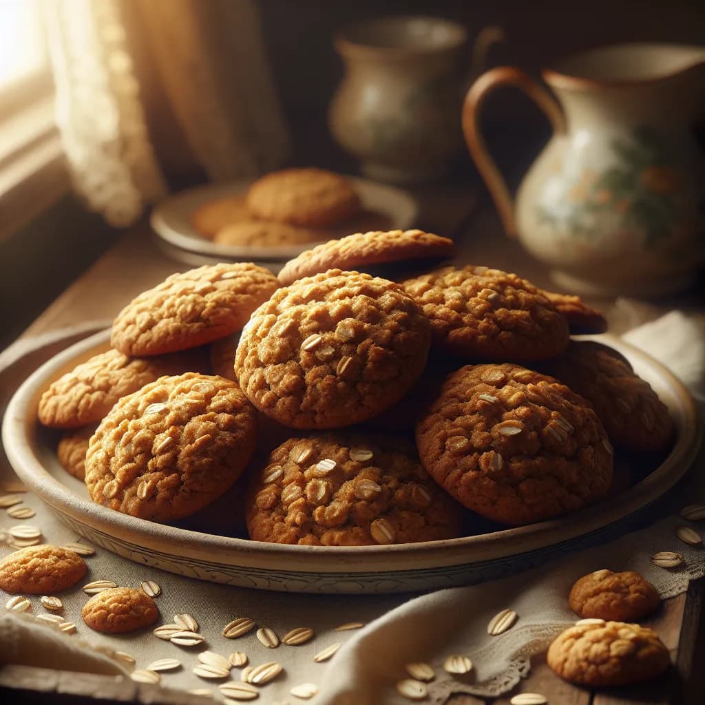 Soft Oatmeal Cookies
