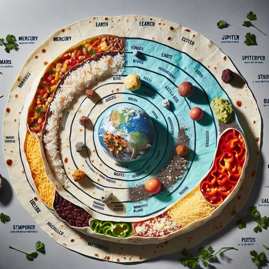 Solar System Burrito