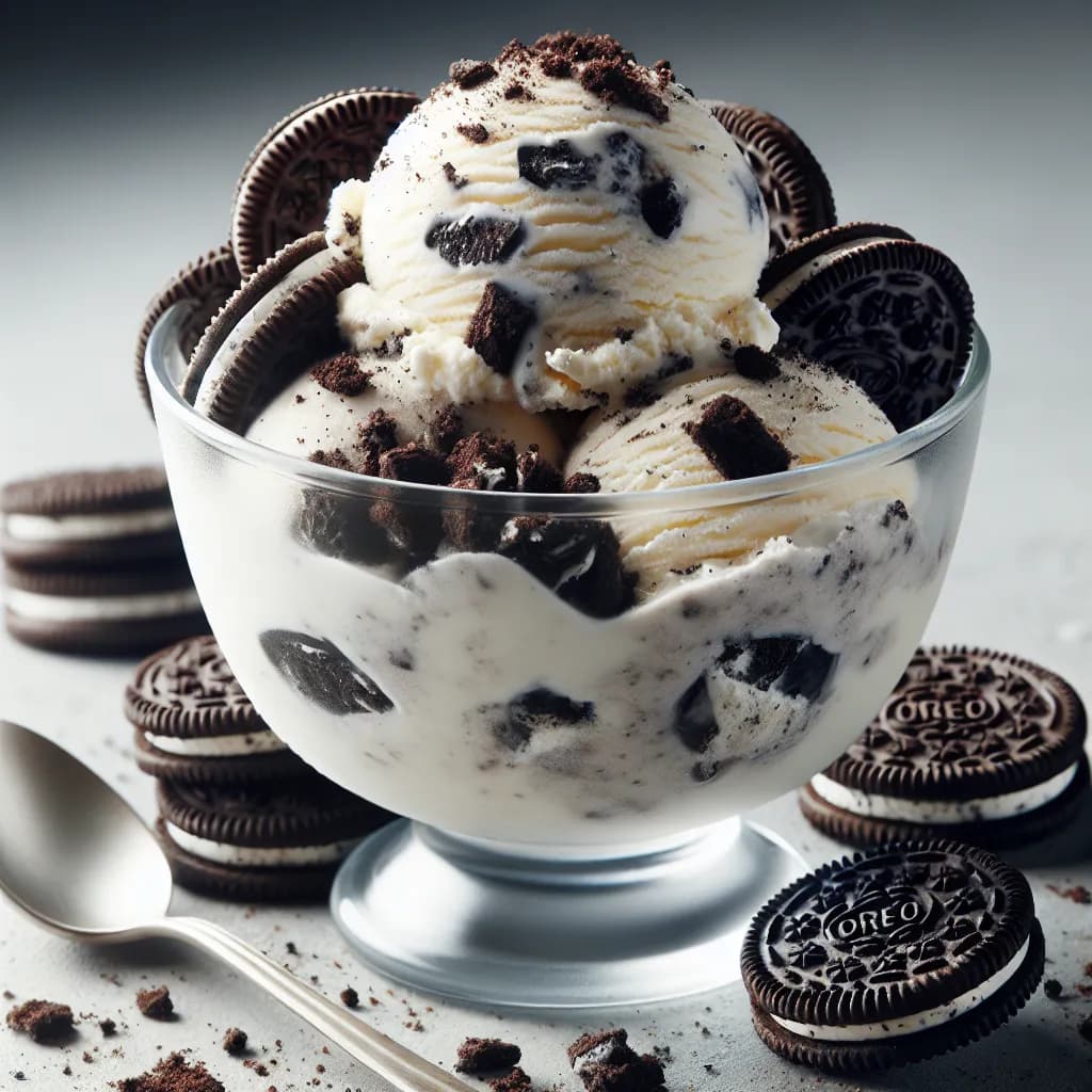 Sorvete de Oreo Clássico
