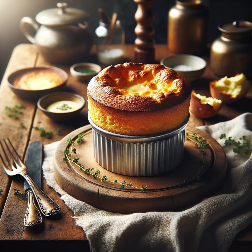 Soufflé au Comté