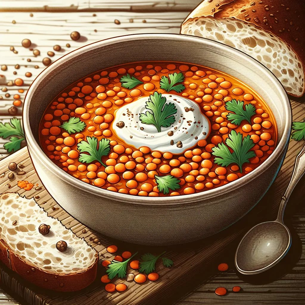 Soupe de Lentilles Corail