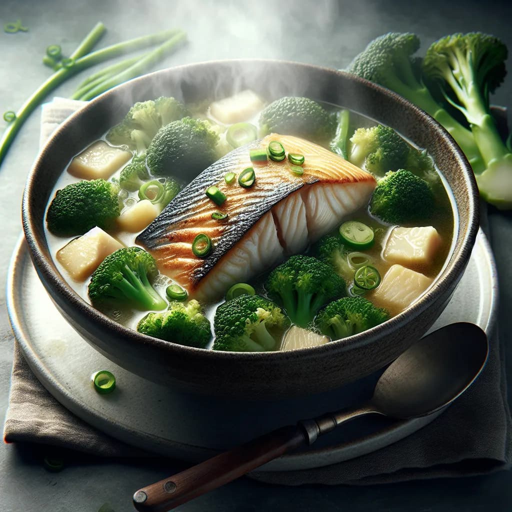 Soupe de Poisson et Brocoli