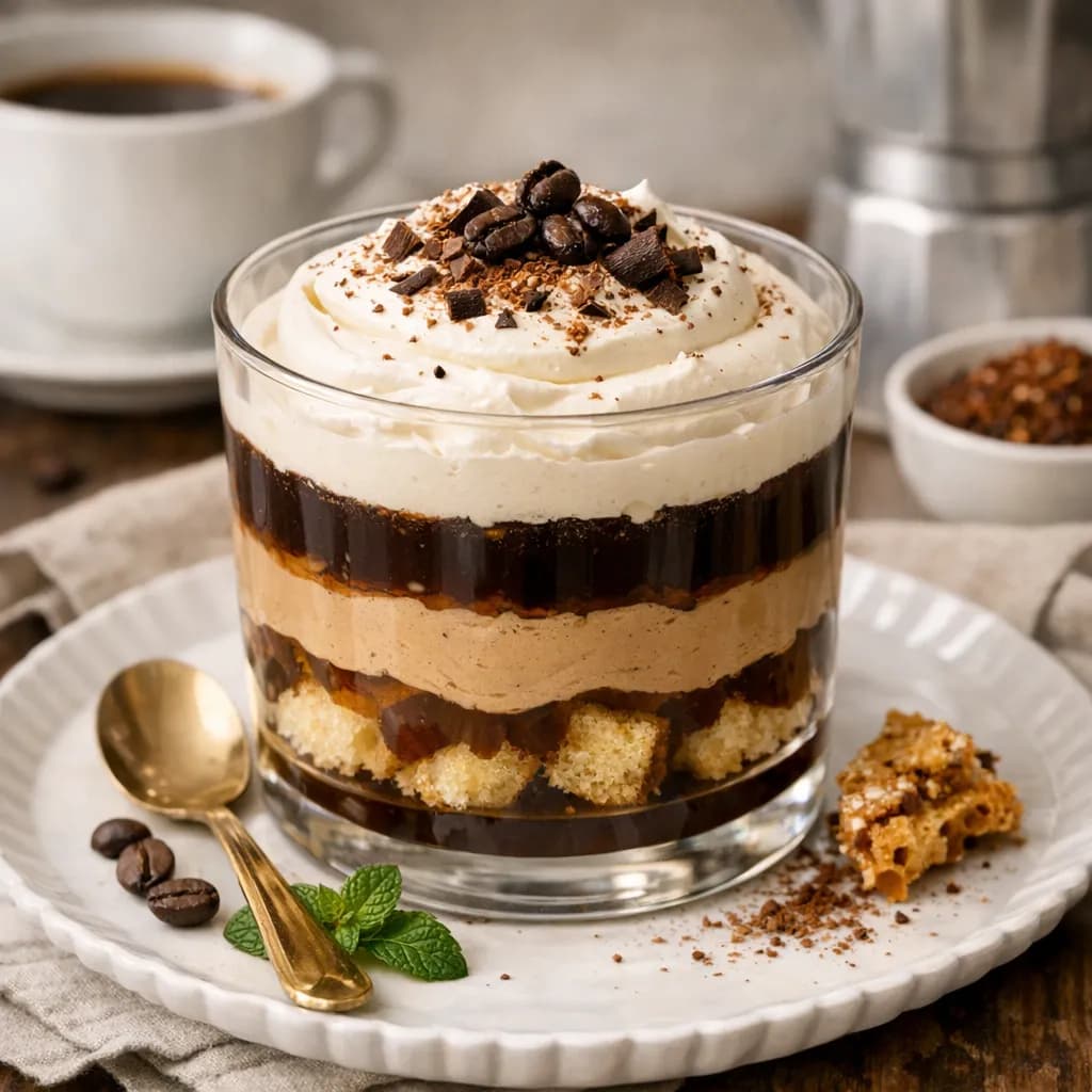 South African Rooibos Coffee Trifle