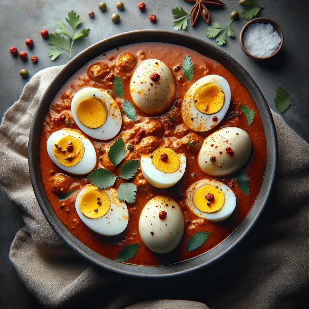 South Indian Egg Curry