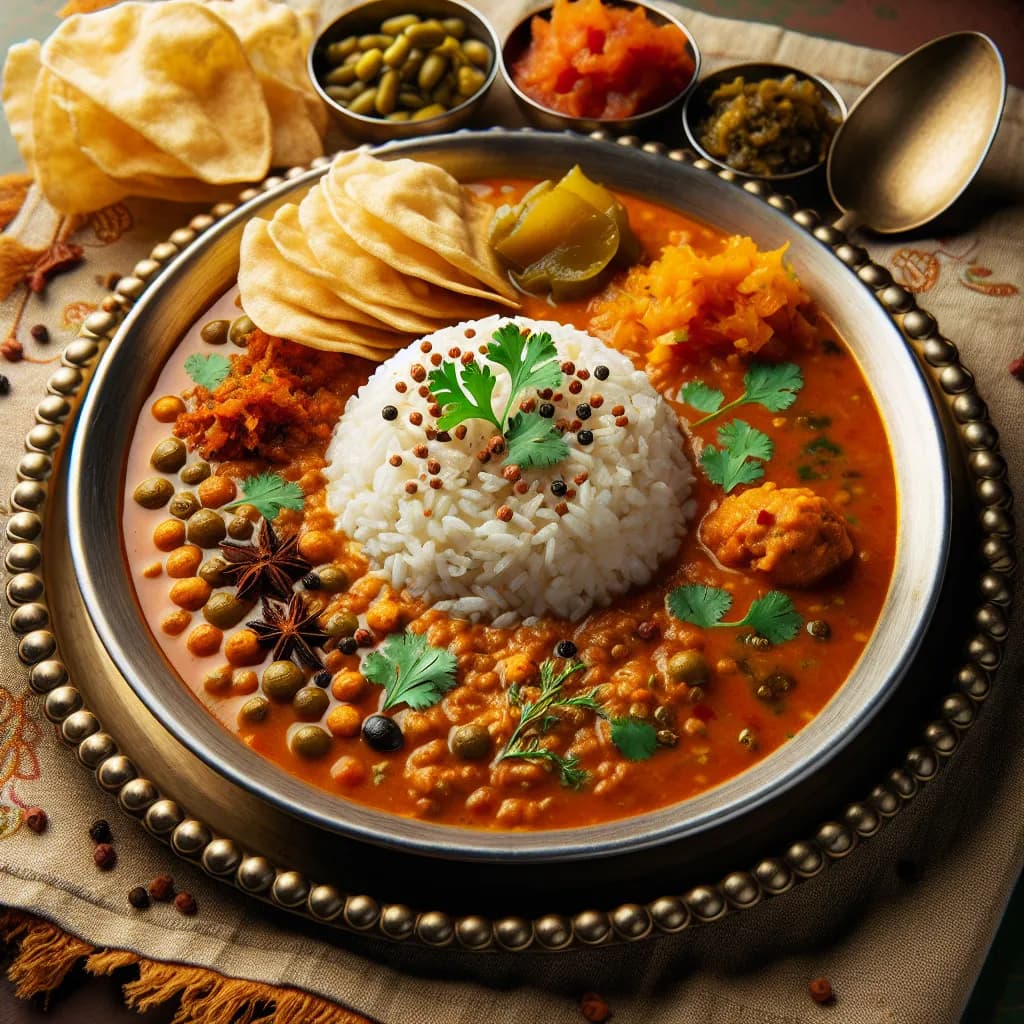 South Indian Sambar Rice