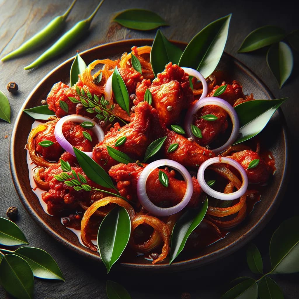 South Indian Spicy Chicken Fry
