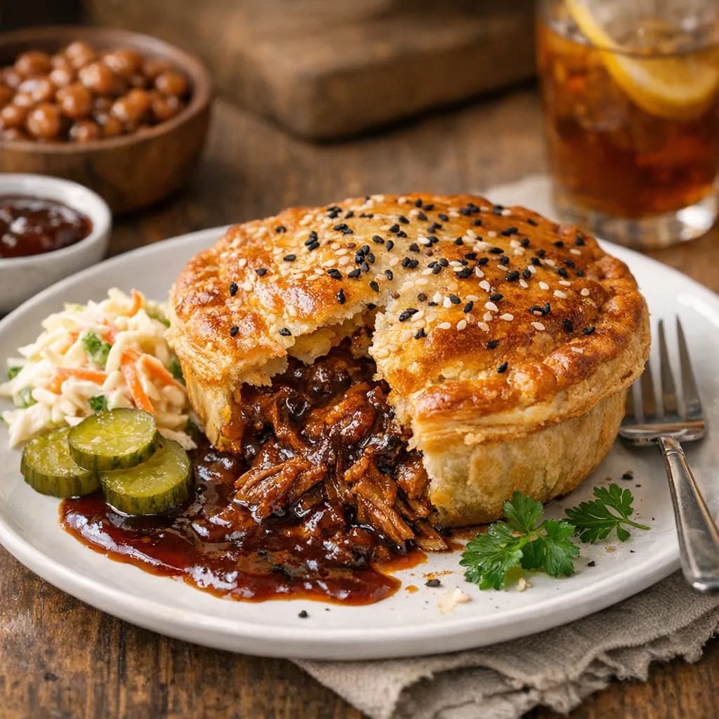 Southern BBQ Beef Pie