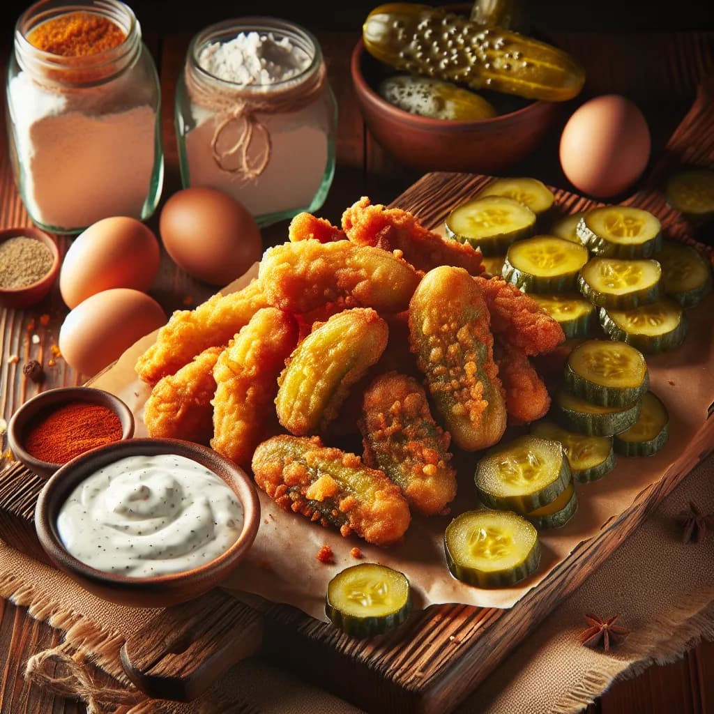 Southern Style Fried Pickles