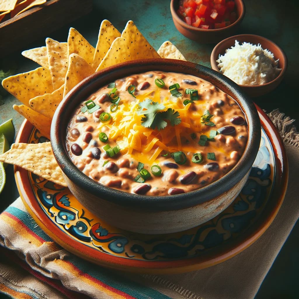 Southwestern Bean and Cheese Dip
