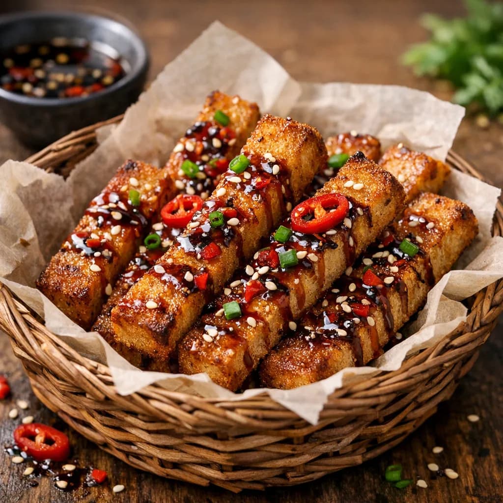 Soy Chilli Bread Fingers
