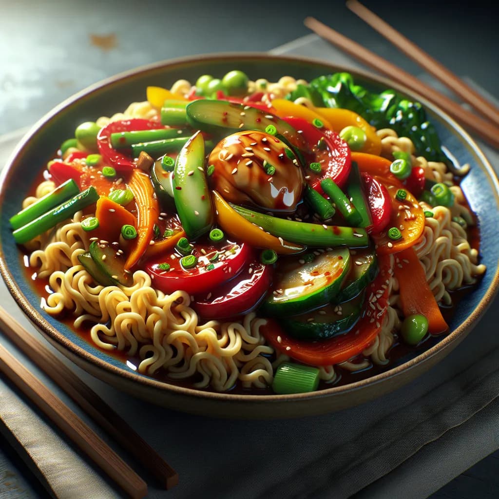 Soy Ramen Stir Fry