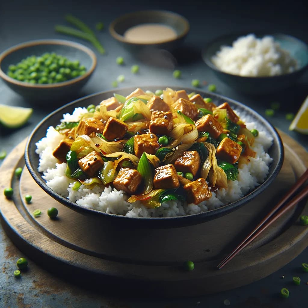 Soya Cabbage Stir Fry