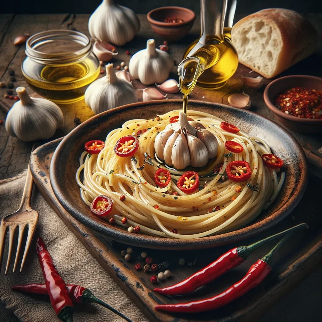 Spaghetti Aglio, Olio e Peperoncino