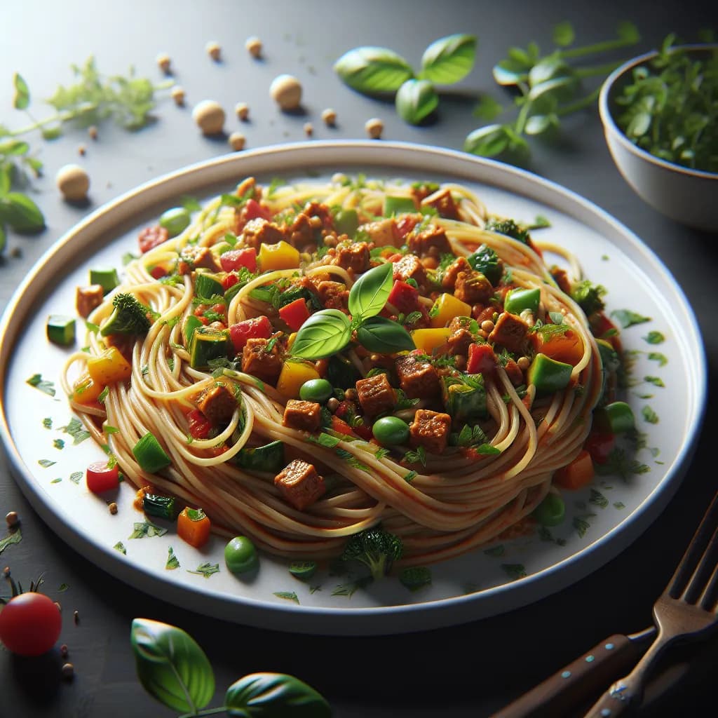 Spaghetti Bolognaise Végétarienne