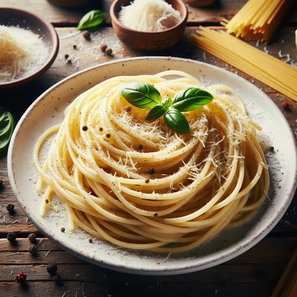 Spaghetti Cacio e Pepe