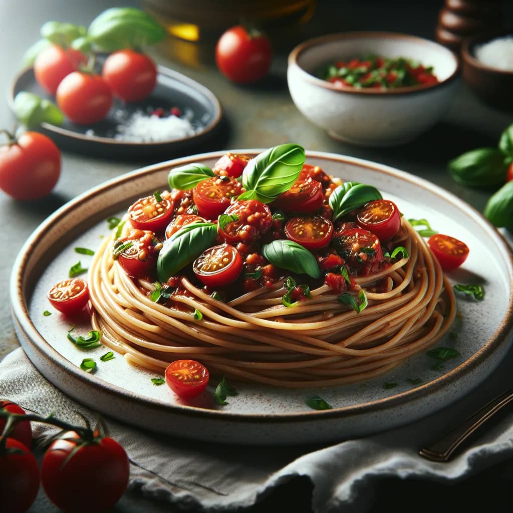 Spaghetti Integrali al Pomodoro
