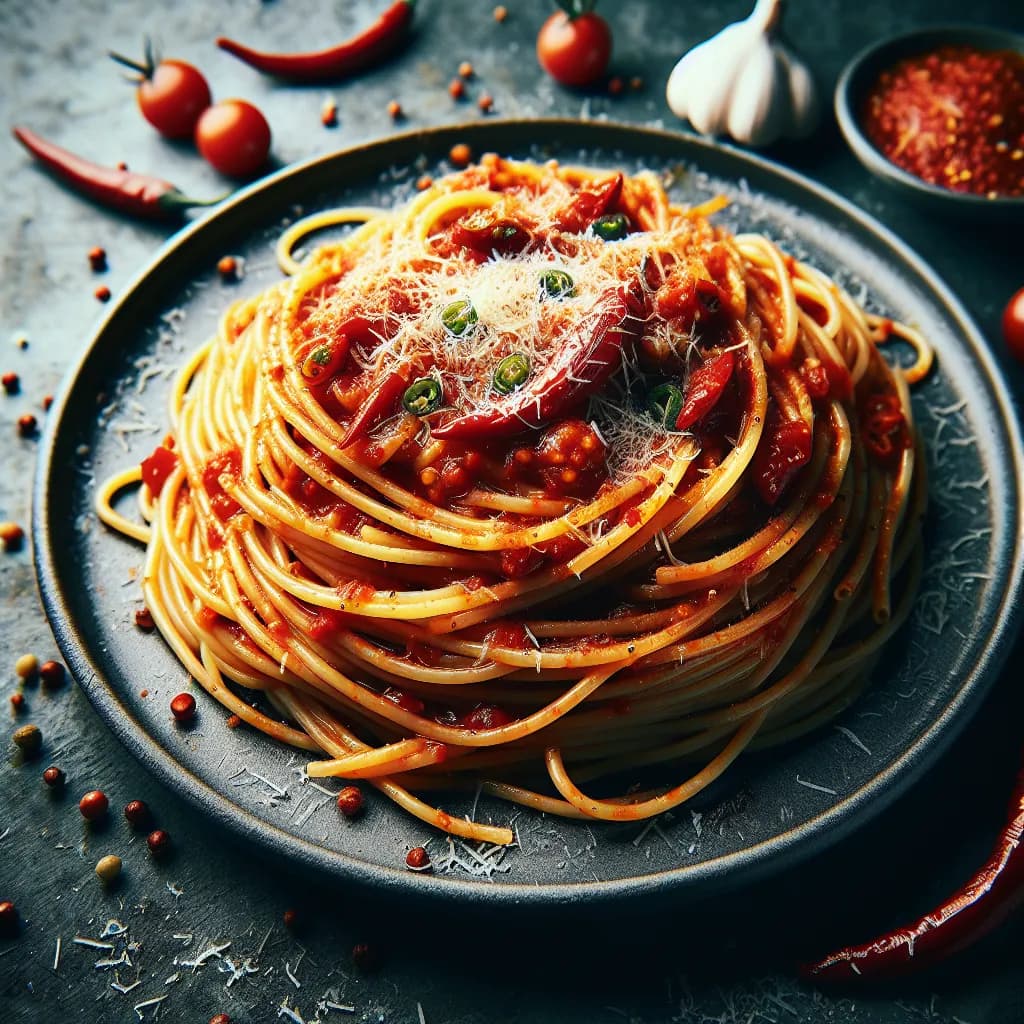 Spaghetti al Sugo Piccante