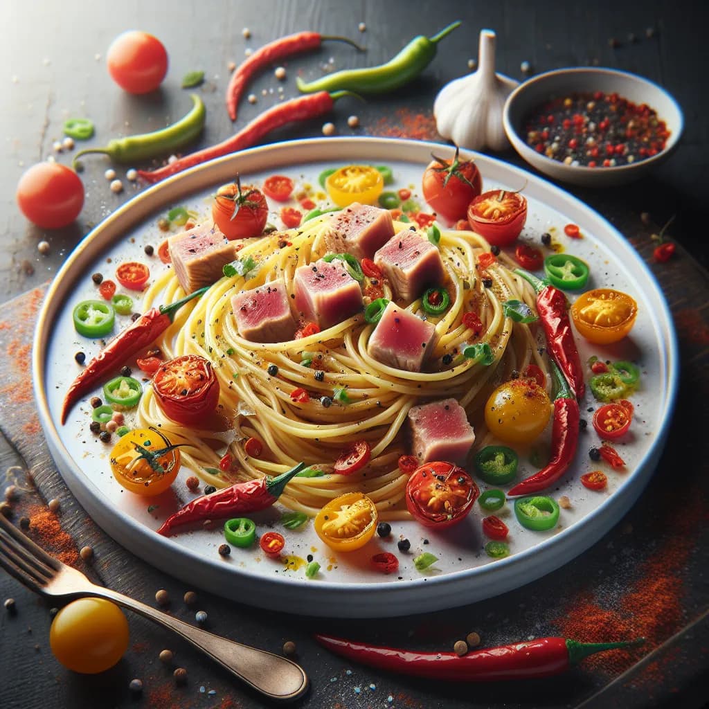 Spaghetti alla Cerozza con Tonno