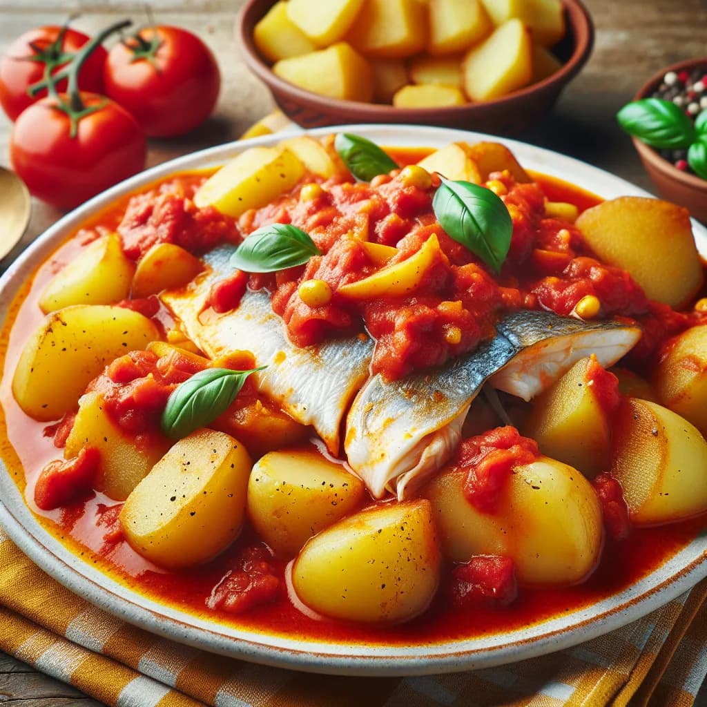 Spatola in Umido con Patate