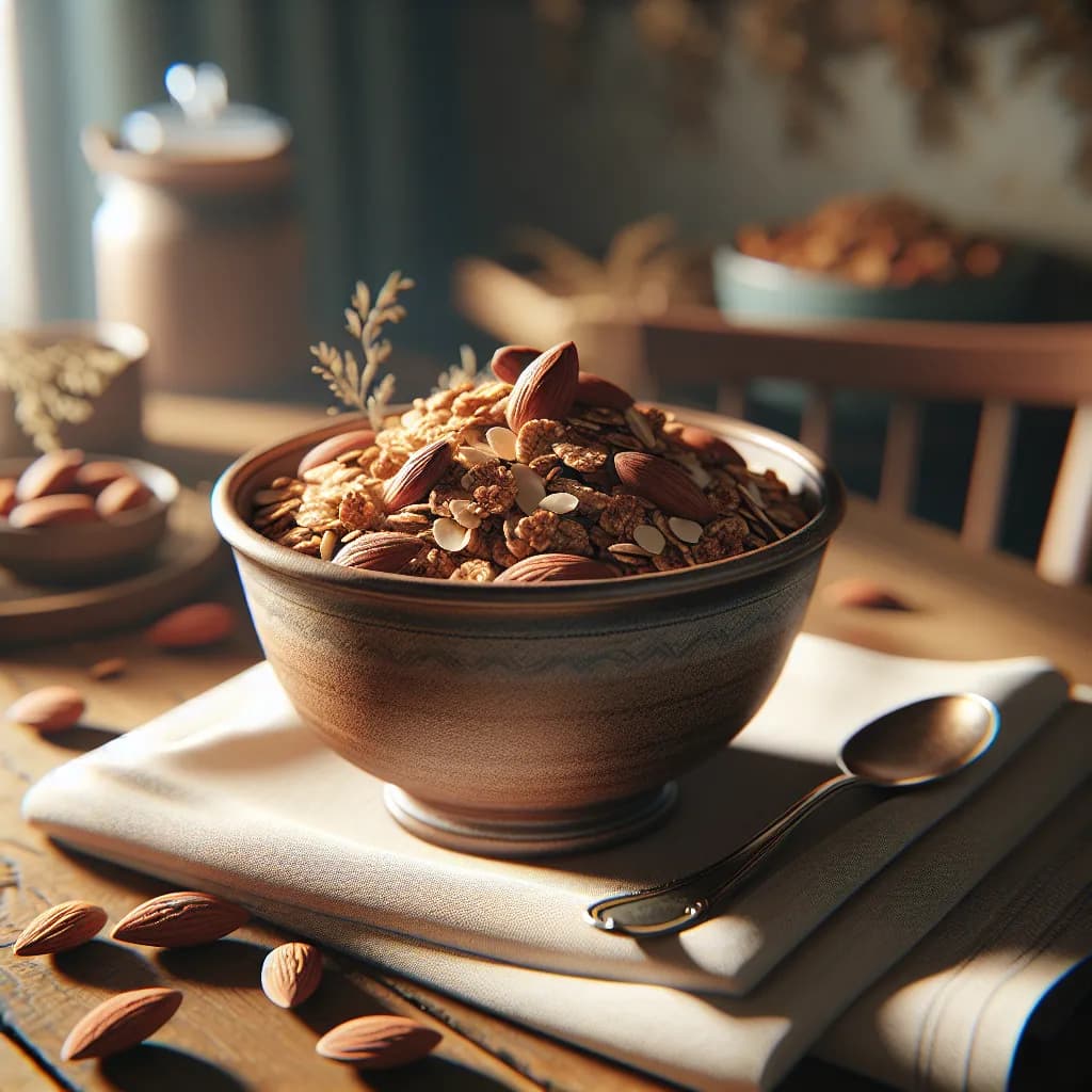 Spiced Almond Granola