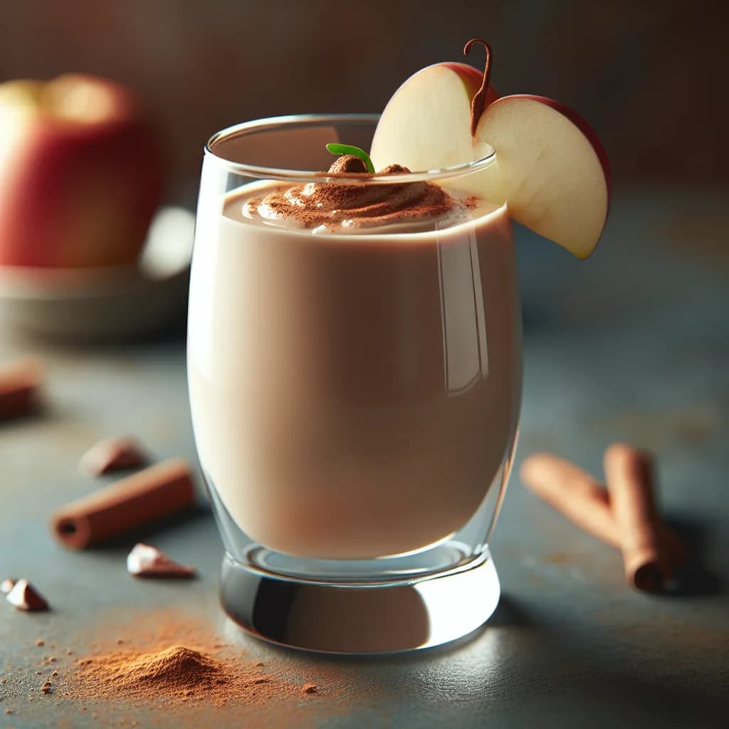 Spiced Apple Cocoa Smoothie