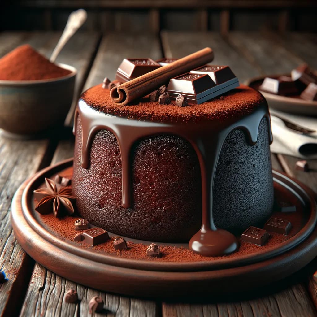 Spiced Choco Lava Cake