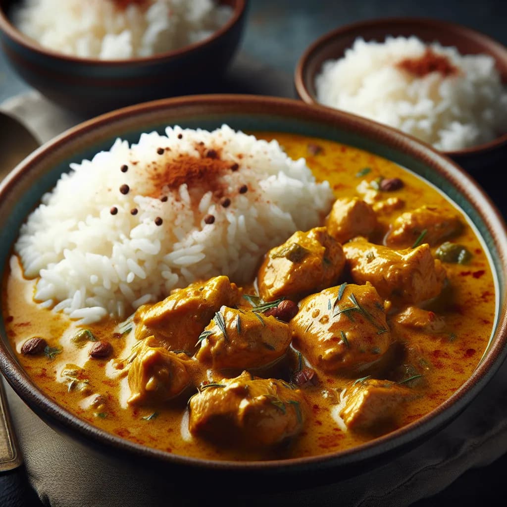 Spiced Coconut Chicken Stew