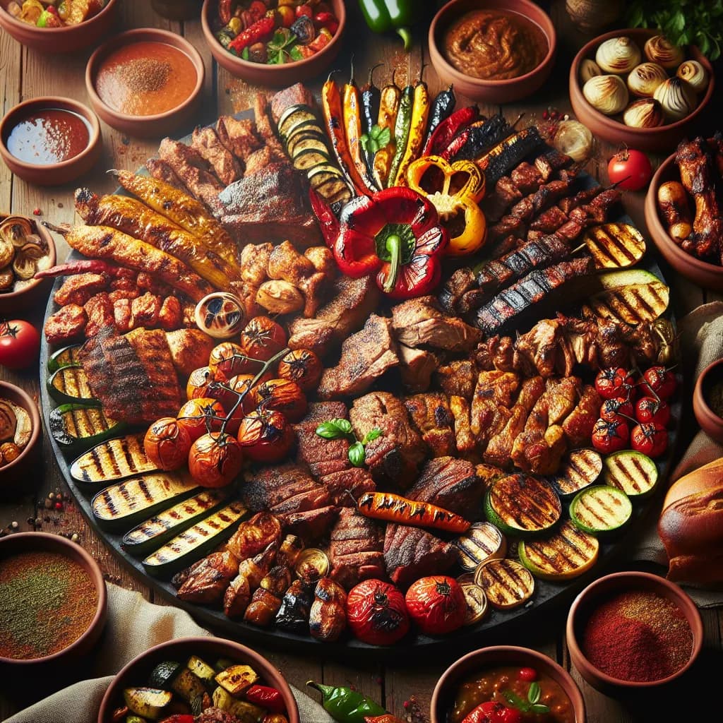 Spiced Mixed Grill Feast