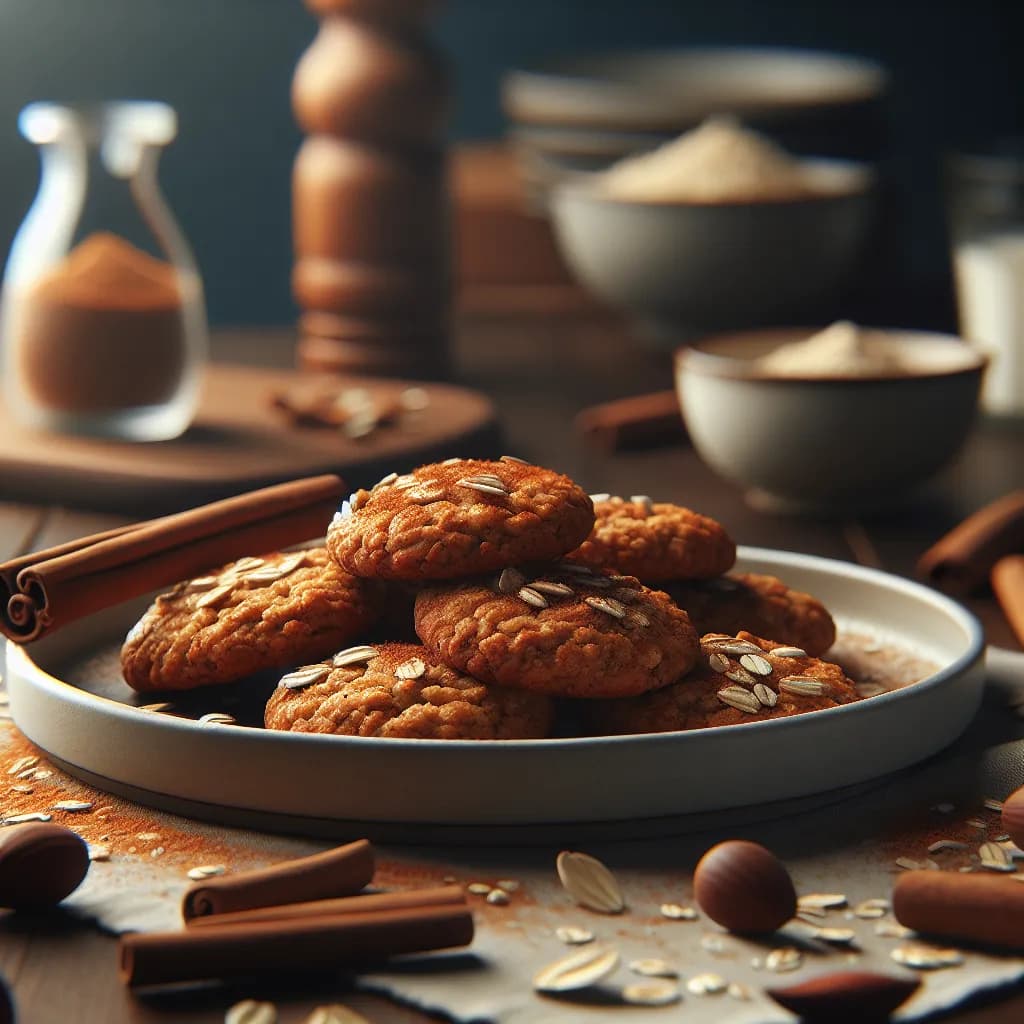 Spiced Oat Cookies