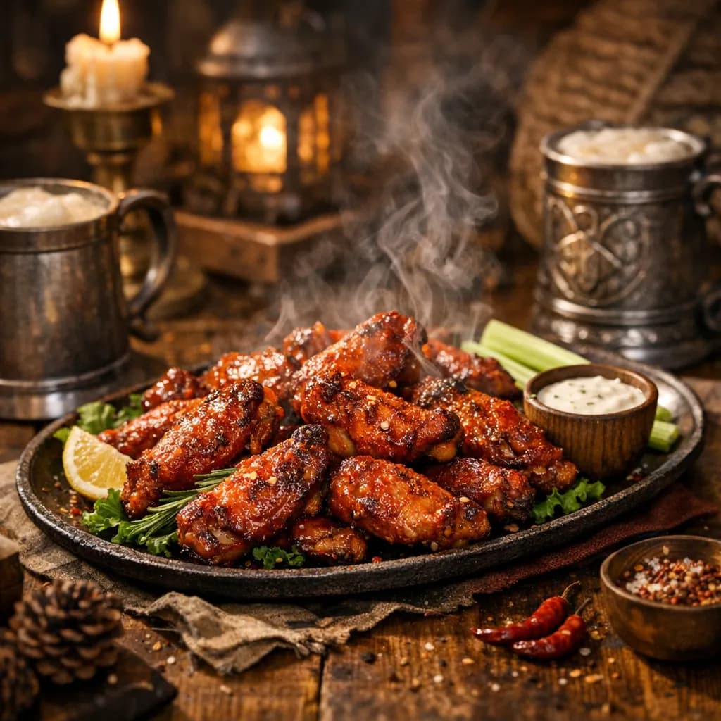 Spiced Wyvern Wings