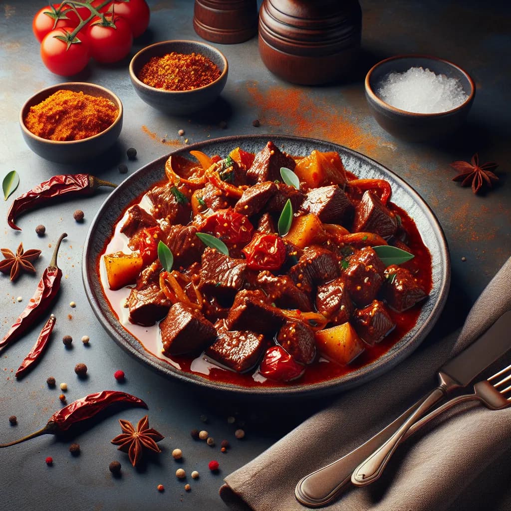 Spicy African Beef Stew