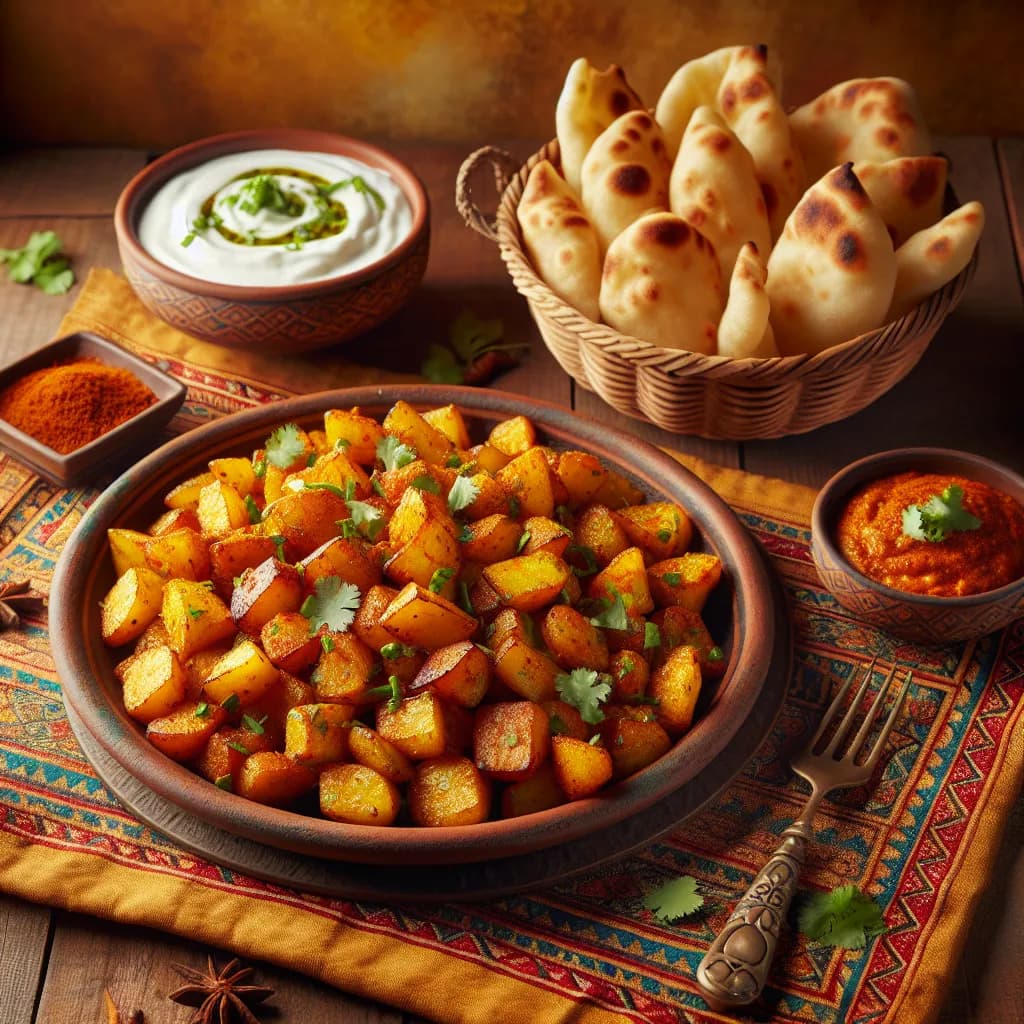 Spicy Aloo Fry