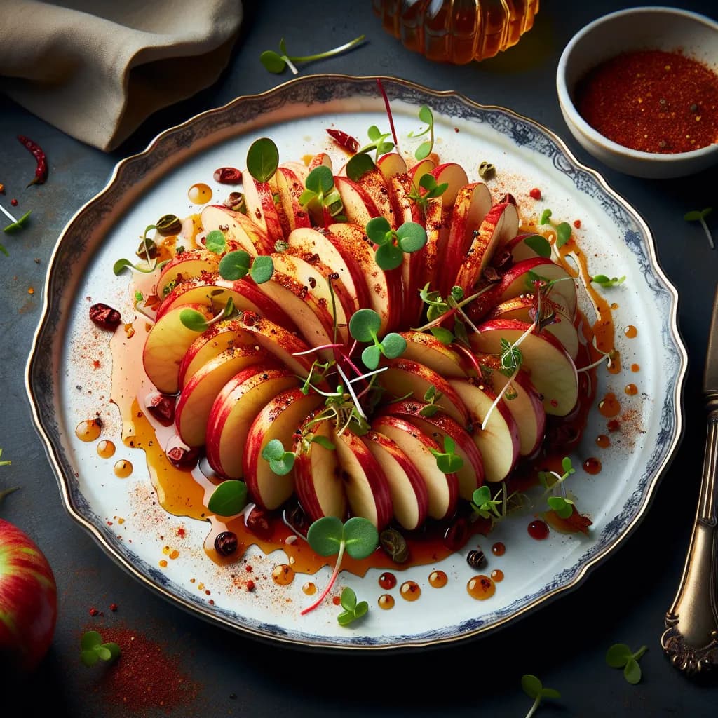 Spicy Apple Core Salad