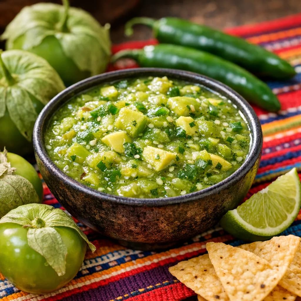 Spicy Avocado Salsa Verde