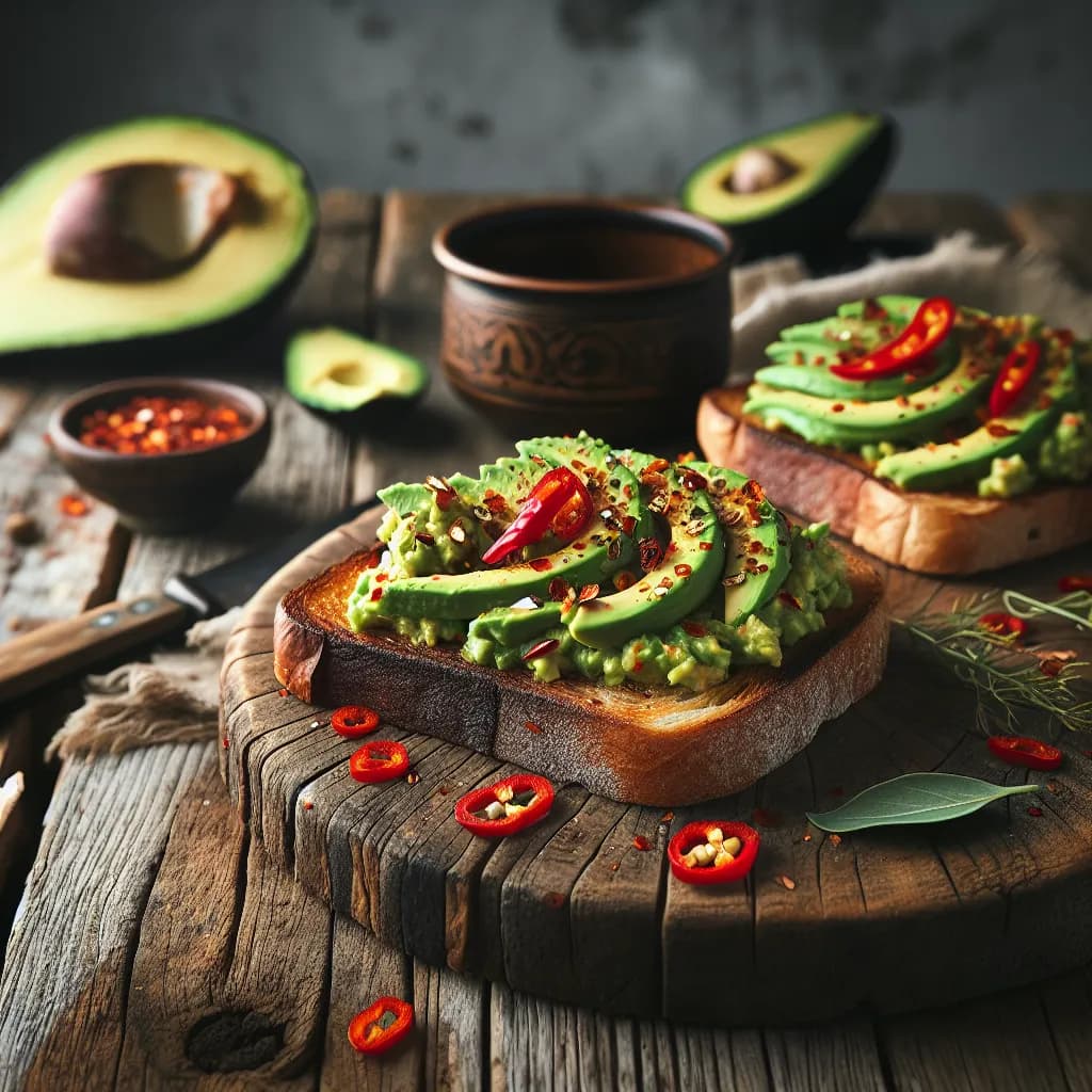 Spicy Avocado Toast