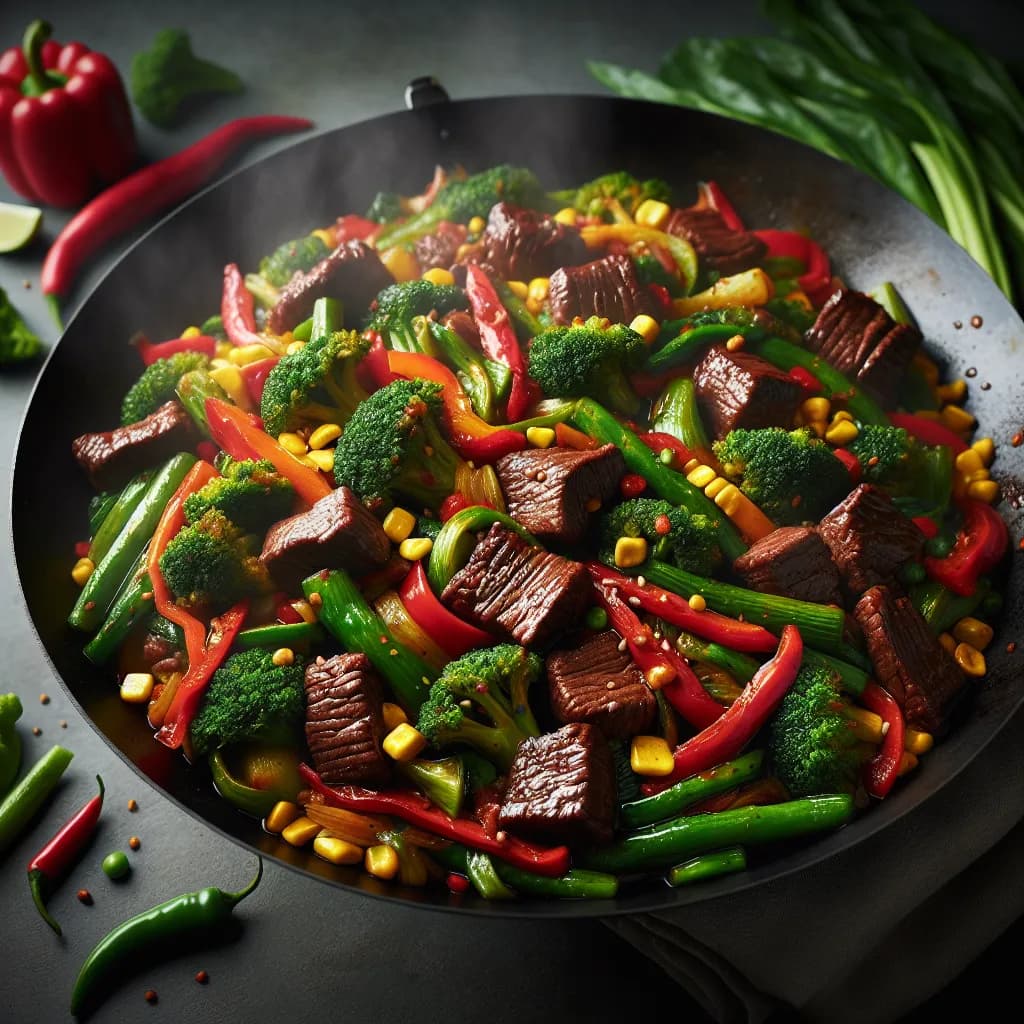 Spicy Beef Stir-Fry